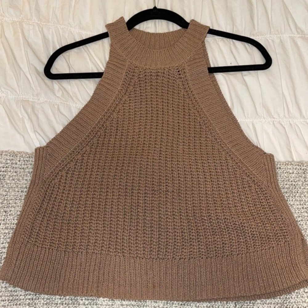 Aritzia Wilfred Le Fou Minette Sweater Tank Top